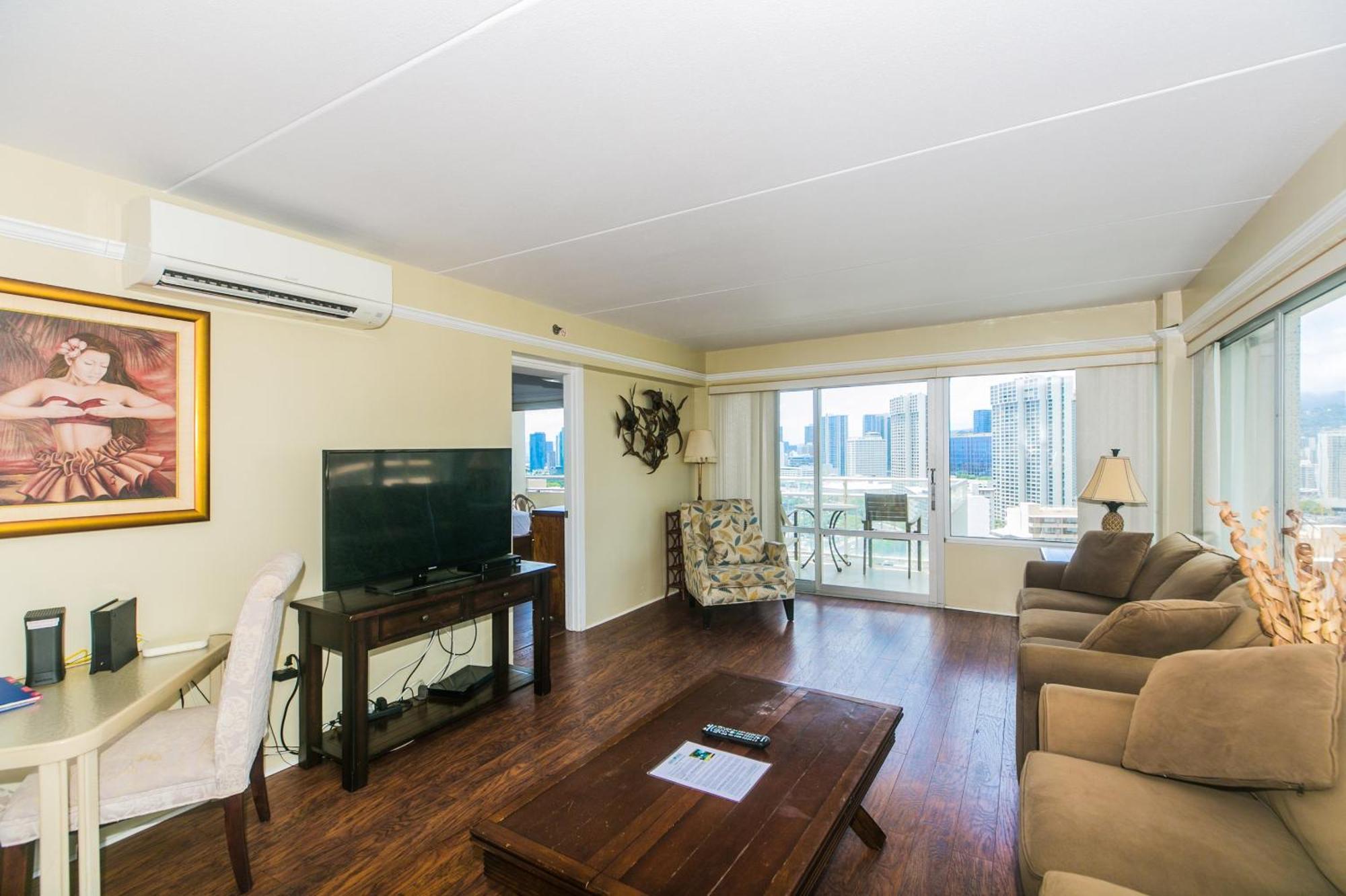 Ilikai Tower 2109 City View 2BR Honolulu Bagian luar foto