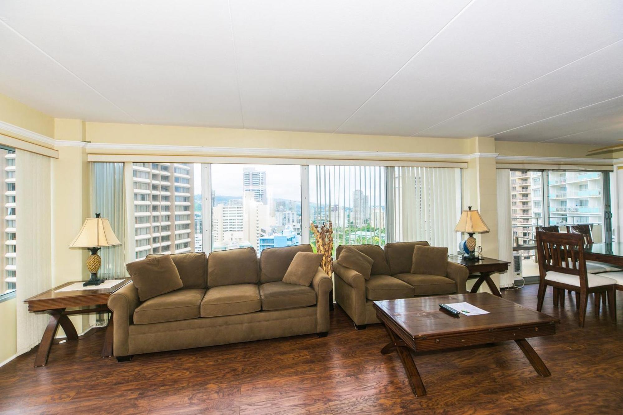 Ilikai Tower 2109 City View 2BR Honolulu Bagian luar foto