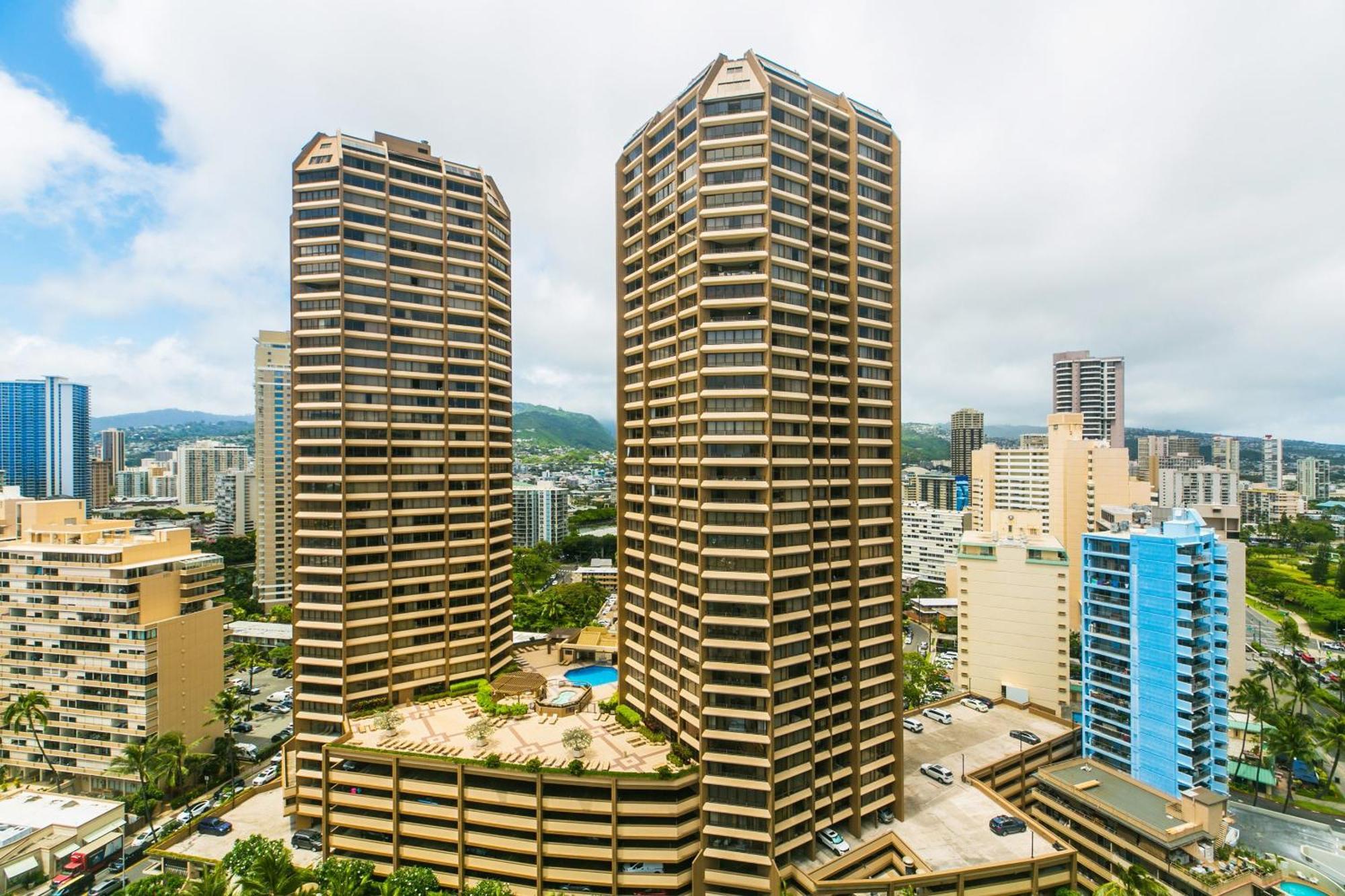 Ilikai Tower 2109 City View 2BR Honolulu Bagian luar foto